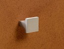 HETTICH 1170173 Knobka EMO 25x25 mm imitácia nehrdzavejúcej oceli
