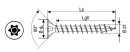 Vrut SPAX 4x40 záp.hl.TXS,W,4C MH