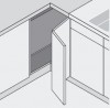 BLUM 79T8500 skladacie dvere skrutka 60°