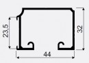 SEVROLL 01713 Exclusive horné vedenie 3m oliva