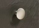 HETTICH 115312 Knobka ISSA d40 mm imitácia nehrdzavejúcej oceli