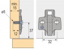 HETTICH 9071656 podložka 8099 s excentrom D=1,5