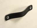 HETTICH 9071840 Úchytka NICA 158/96 mm tmavo hnedá koža