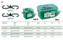 SPAX Air dištančné podložky 4,5mm, 100ks