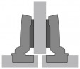 HETTICH 9071206 Sensys 8645i 110° TH52, polonaložený, SiSy