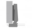 HETTICH 72960 Intermat 9904 T1/26 K1, na sklo, naložený