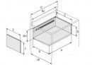 HETTICH 9127912/50060 Multitech 150/450 sivý