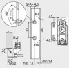 BLUM 20K4A01A čelný príchyt alu HK-S P