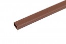 StrongLumio Elektroinštalačná lišta 12x7mm samolepiaca imitácia dreva tmavá 2m