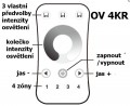 TL-Diaľkový ovládač dimLED OVS 4KR