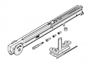 HAWA 25988 Junior 120 tlmič pre posuvné kovanie 80 - 120kg