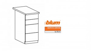 K-BLUM Servodrive sada 1/4/800 mm