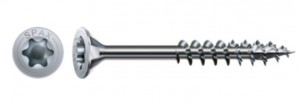 SPAX skrutka 4,5x45/30 zápustná hlava TXS,W,4C MH, čiastočný závit