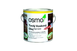 OSMO 3040 Tvrdý voskovy olej, biely 2,5l