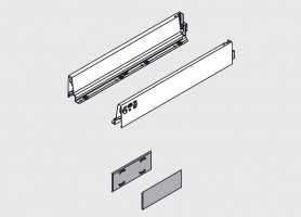 BLUM 378M5502SA bočnica Antaro 550 biela P+L