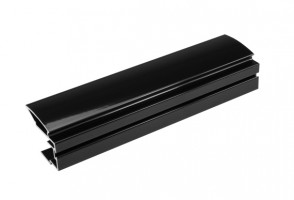 SEVROLL 05152 Alfa II úchytová lišta 16/18mm 2,7m čierna lesk