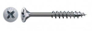 SPAX skrutka 4,5x50/32 zápustná hlava PZ, W, 4C MH, čiastočný závit