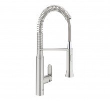 GROHE 31379DC0 páková drezová batéria K7 s profi sprškou, SuperSteel