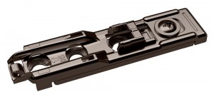 HETTICH 9308077 podložka priama Sensys D=1,5 mm obsidián skrutka