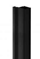 TULIP Gola vertikálny profil bočný 4,5m čierny matný