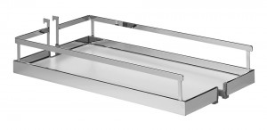 KES 260179 Dispensa kôš ARENA style 150mm biele dno/reling chróm