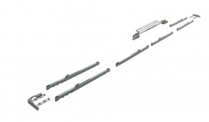 HETTICH 9276643 TopLine XL new sada tlmení 3 krídla 30-80 kg obojstranné