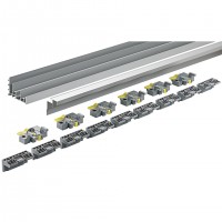 HETTICH 9278657 TopLine XL new sada vodiacich profilov 4000 mm + príchyty