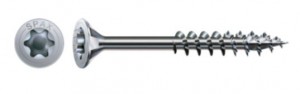 SPAX skrutka 4x30/18 zápustná hlava TXS, W, 4C MH, čiastočný závit
