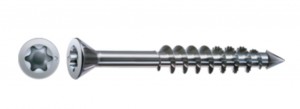 SPAX skrutka M 4x60/40 zápustná hlava TXS, W, C, čiastočný závit