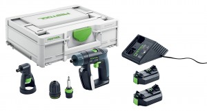 FESTOOL 576093 Akumulátorové vŕtacie skrutkovače CXS 2,6-Set