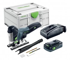 FESTOOL 576525 Akumulátorová priamočiara píla PSC 420 HPC 4,0 EBI-Plus CARVEX