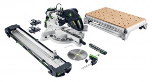 FESTOOL 576663 Kapovacia píla (s ťahovou funkciou) KS 120 REB-Set-MFT KAPEX