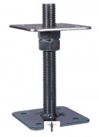 TK-patka piliera s 2 maticami voľne, 110x110 - M24x330, galvanický zinok