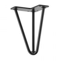 StrongLegs nábytková noha FS004, 175mm, čierna mat