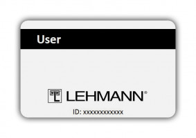 LEHMANN Užívateľská karta pre elektronické zámky Lehmann RFID Mifare® locks