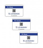 LEHMANN Sada kariet pre elektronické zámky Mifare - Mode, Sound, Reset
