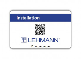 LEHMANN Inštalačná karta Mifare pre elektronické zámky Lehmann