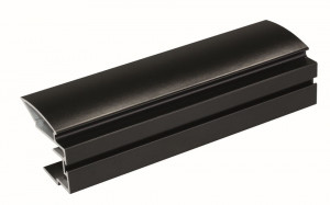 SEVROLL 05305 Alfa II úchytková lišta 16/18mm 2,7m čierna mat