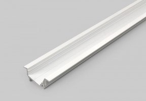TM-profil LED Diagonal 14  alu biely 4000mm
