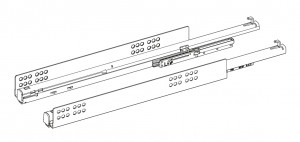 HETTICH 9237609 Quadro V6 520mm/30kg EB10,5 SiSy L