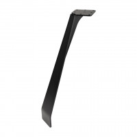MILADESIGN Skosená designová stolová noha ET N42080 čierna 420 mm