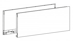 HETTICH 9255219 AvanTech You boky 187/600 antracit P