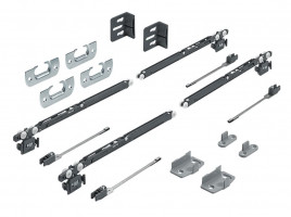 HETTICH 9208511 SysLine S sada pre 2 krídla SiSy v smere zatvárania i otvárania