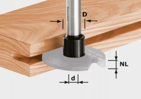 FESTOOL 499805 Frézovacie vreteno S8 1,5-5 D14