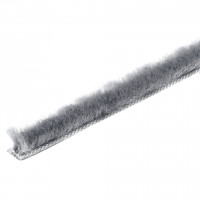 HETTICH 9193423 Lišta so štetinou, 2500mm, 6 mm, šedá