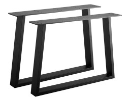 STRONG stolová podnož konkavna, 420x580, čierna