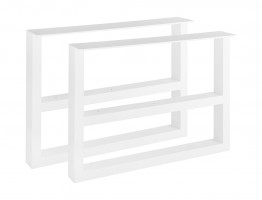 STRONG stolová podnož linearna, 420x580, biela