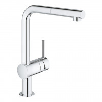 GROHE 30437000 Batéria VENTO L-výpusť s vyťahovacím perlátorom chróm