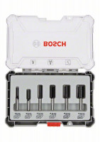 BOSCH 2607017466 Sada frézovacích bitov, rovný 8 mm driek