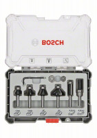 BOSCH 2607017468 6-dielna sada ohraňovacích fréz Trim & Edging, stopka 6 mm